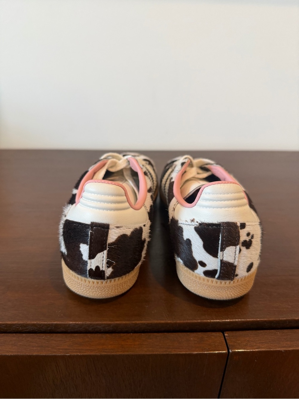 Adidas SAMBA OG 'Cow Print' Brown White Pink - Picture 10 of 13